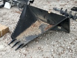 2025 JMR Stump Bucket Skid Steer Attachment