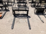 2025 Kivel 48in Forks and Frame Skid Steer Attachment