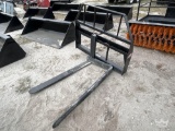 2025 Kivel 48in. Forks and Frame Skid Steer Attachment