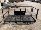 2025 JMR 8ftx4ft Safety Basket Skid Steer Attachment