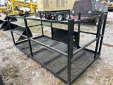 2025 JMR 8ft Man Basket Skid Steer Attachment