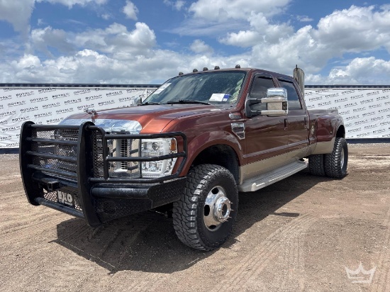 2008 Ford F-350 King Ranch 4x4 Crew Cab Pickup Truck