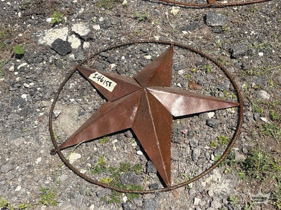 3ft 5-Pointed Star Metal Decorative Sign