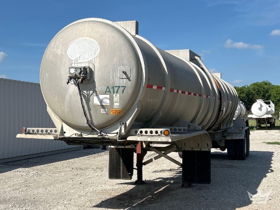2006 Stephens Aluminum 407 T/A Chemical Tanker Trailer