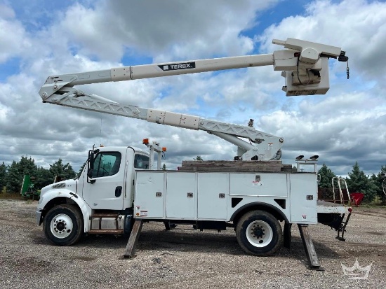 2015 Freightliner M2 106 Terex Hi-Ranger HRX55 55ft. Bucket Truck