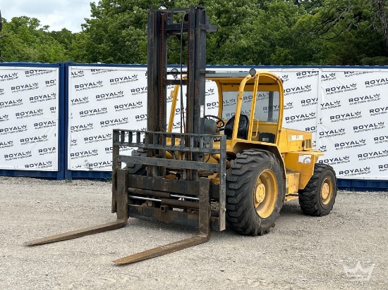 2010 Sellick S-100 10,000lb Rough Terrain Straight Mast Forklift