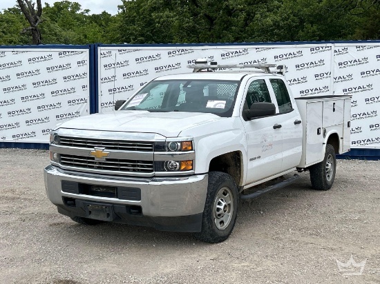 2015 Chevrolet Silverado 2500HD Crew Cab Knapheide Service Truck