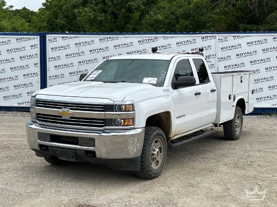2015 Chevrolet Silverado 2500HD 4x4 Crew Cab Knapheide Service Truck