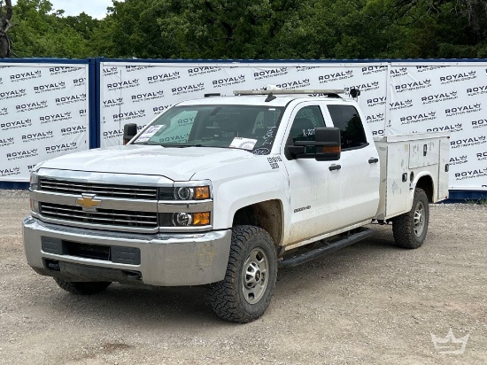 2016 Chevrolet Silverado 2500HD 4x4 Crew Cab Knapheide Service Truck