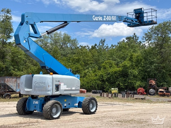 2013 Genie Z-80 80ft 4x4 Articulating Boom Lift