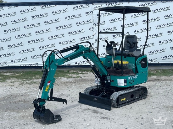 2026 CFG Industrial KV16R Mini Excavator