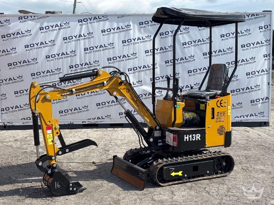 2026 CFG Industrial H13R Mini Excavator