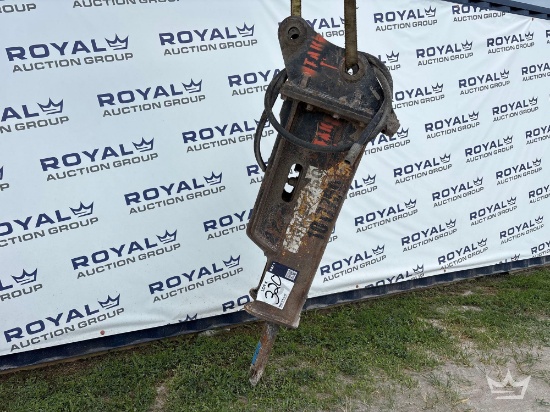 2016 D and A 70V Hydraulic Breaker Excavator Attachment