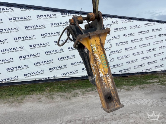 2018 D and A 40V Hydraulic Breaker Excavator Attachment