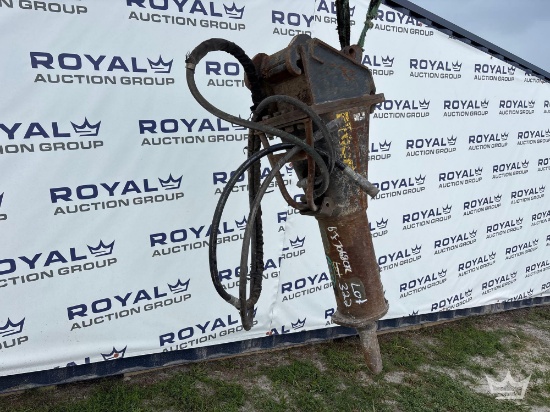 Hydraulic Breaker Excavator Attachment