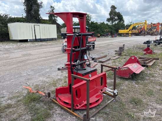 2026 GIYI FB77 Feller Buncher Skid Steer Attachment