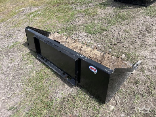 2025 Swict 84in Bucket Skid Steer Attachment