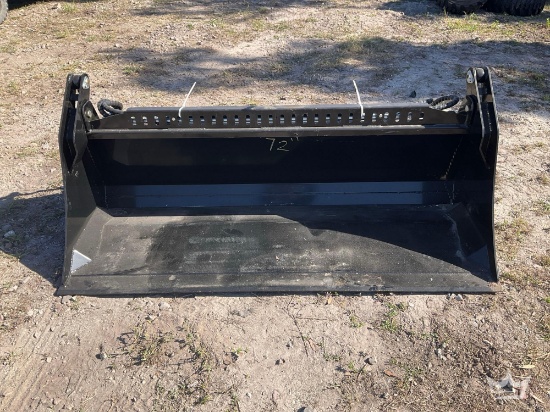 2026 KH72 72in Hydraulic Clamshell Bucket Skid Steer Attachment