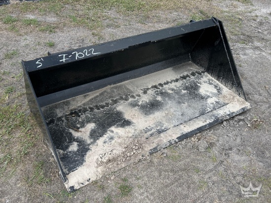 2025 Swict 60in Bucket Skid Steer Attachment