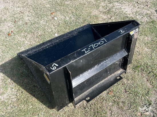 2025 JMR 36in Bucket Mini Skid Steer Attachment