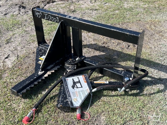 2025 Wolverine TP08 Hydraulic Tree Puller Skid Steer Attachment
