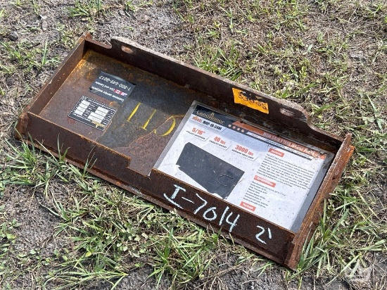 2025 LandHonor MAP-16-24W Toro-CII Mounting Plate Skid Steer Attachment