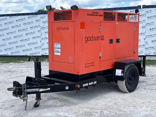 2015 Godwin CD150M 6in Silenced Dri-Prime Towable Trash Pump