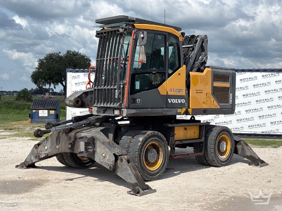 2020 Volvo EW160E 4WD Wheeled Excavator