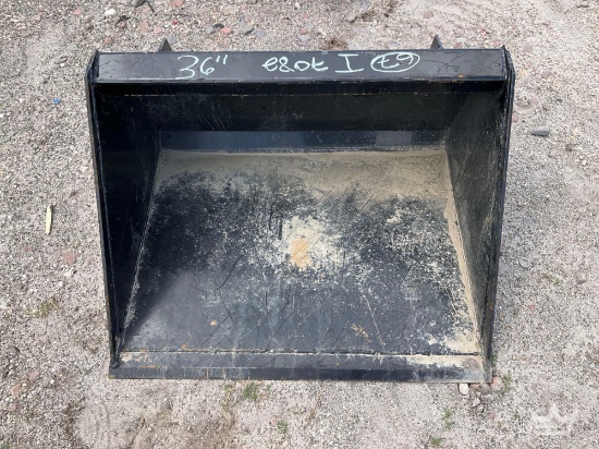 2025 JMR 36in Bucket Mini Skid Steer Attachment