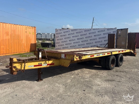1986 Southeastern 12T22D 20ft. 12 Ton T/A Tag Trailer