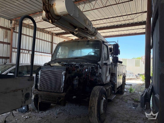 2018 Freightliner M2 106 4x4 Altec AM55E 56ft. Material Handling Insulated Aerial Boom Truck
