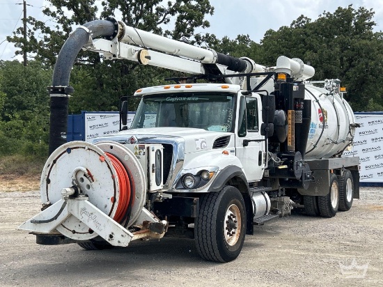2010 International 7500 T/A GapVax MC1510 Combination Sewer Jetter Vacuum Truck