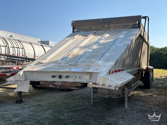 1996 CPS SBD-240 40ft. 25 Ton T/A End Dump Trailer