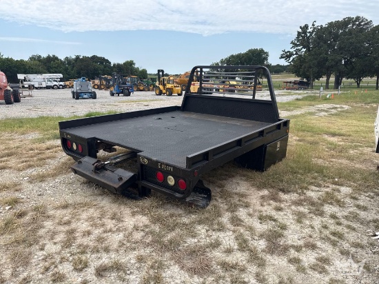 Dually Flatbed Truck Body w/ Hydraulic Hale Bale Spike Bed