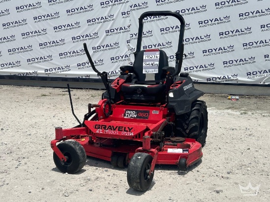 2016 Gravely Pro-Turn 460 60in. Zero Turn Commercial Mower