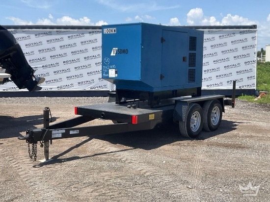 SDMO 100KW Towable Diesel Generator