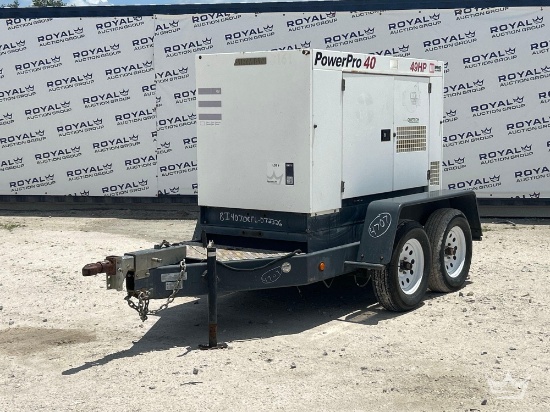 2014 Airman PowerPro 40 38kVA Towable Diesel Generator