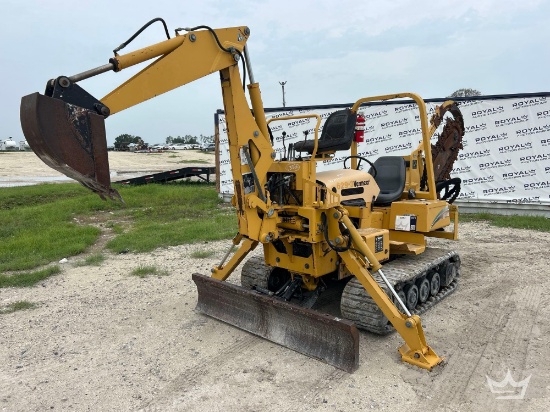 2008 Vermeer RTX450 Ride-On Tracked Trencher Tractor