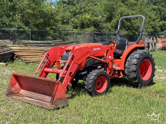 2021 Kubota L4701D 47HP 4WD Front Loader Utility Tractor