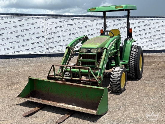 2006 John Deere 4120 43HP Utility Loader Tractor