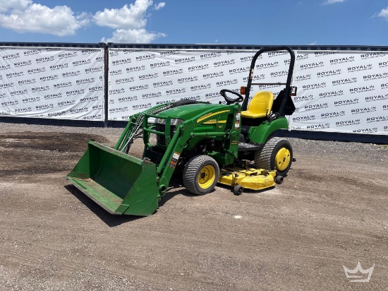 2007 John Deere 2305H 25HP Utility Loader Tractor w/ Mower