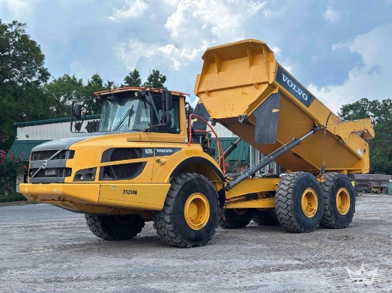 2020 Volvo A25G 25 Ton Articulated Dump Truck
