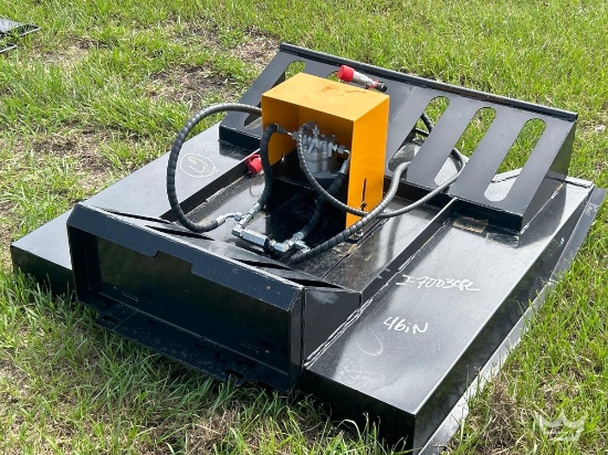 46in Rotary Brush Cutter Mini Skid Steer Attachment