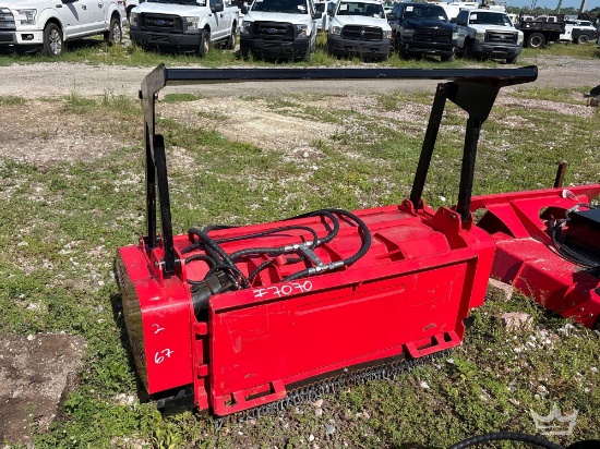 2026 48in Hydraulic Drum Mulcher Skid Steer Attachment