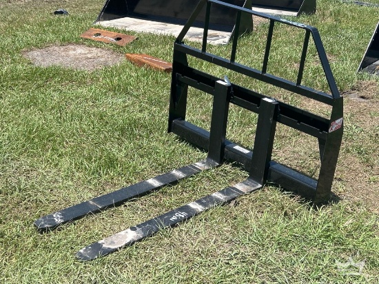 2025 Kivel 48in Forks and Frame Skid Steer Attachment