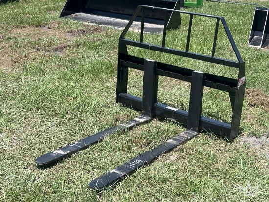 2025 Kivel 48in Forks and Frame Skid Steer Attachment