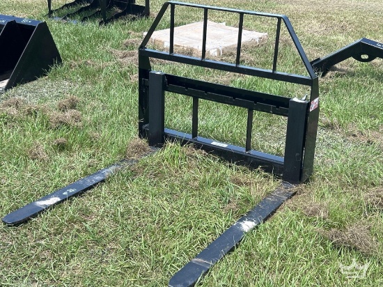 2025 Kivel 48in Forks and Frame Skid Steer Attachment