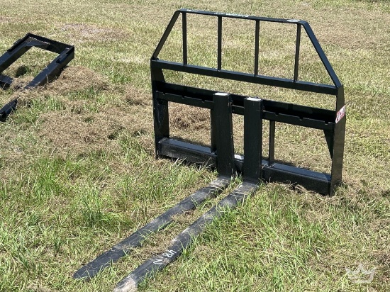 2025 Kivel 48in Forks and Frame Skid Steer Attachment