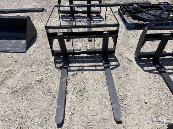 2025 48in. Kivel Forks and Frame Skid Steer Attachment