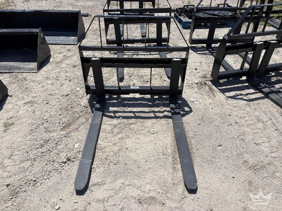 2025 48in. Kivel Forks and Frame Skid Steer Attachment